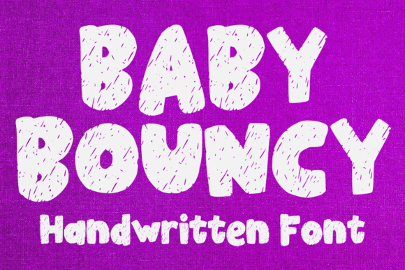 Baby Bouncy: A Playful Font for Dynamic Digital Campaigns