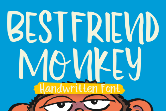 Bestfriend Monkey: A Playful Typographic Companion for Editorial Design