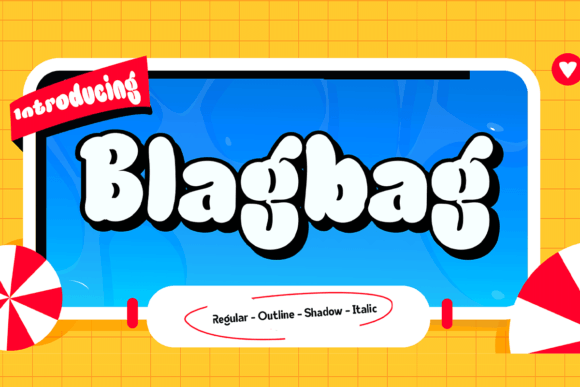 Blagbag: A Font That Adds Street Vibe to Branding