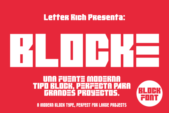 Blocke: A Modern Block Font for Bold Digital Design