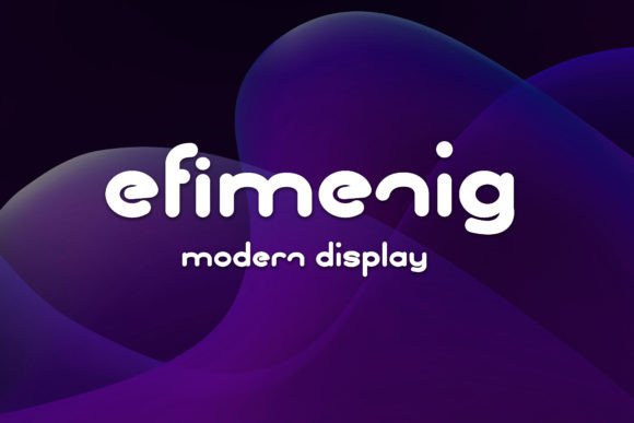 Boost Your Brand with the Unique Efimenig Font