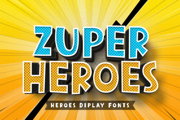 Boost Your Brand with Zuper Heroes Font
