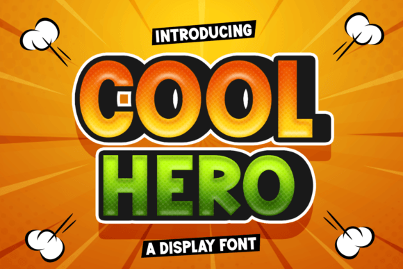 Cool Hero: The Bold Font That Elevates Your Brand