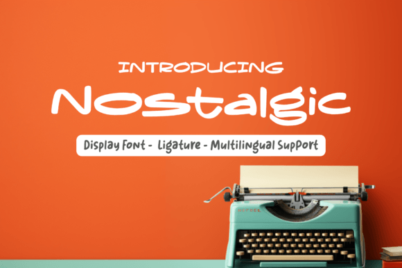 Designing a Strong Brand with Nostalgic Font