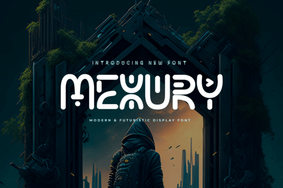 Discover Mexury: The Future-Ready Display Font for Crafters and Designers