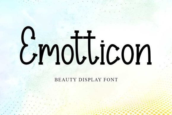 Emotticon: A Display Font That Adds Personality to Campaigns