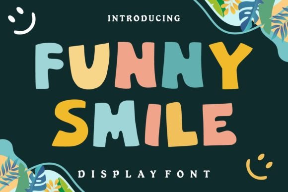 Fun Smile Font for Web Design