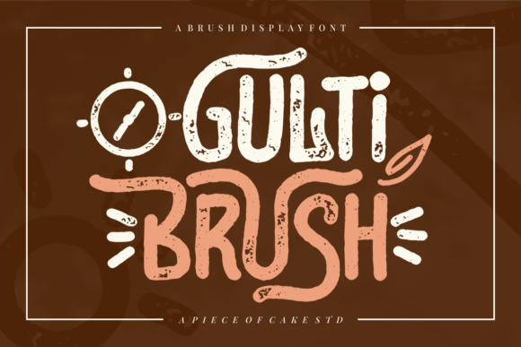 Gulti Brush: A Versatile Display Font for Digital Design