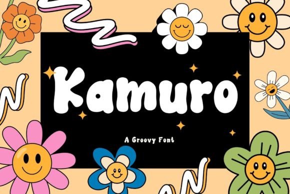 Kamuro: The Retro Groovy Font That Elevates Your Digital Brand