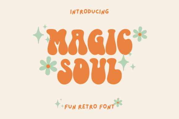 Magic Soul: A Playful Font for Editorial Design