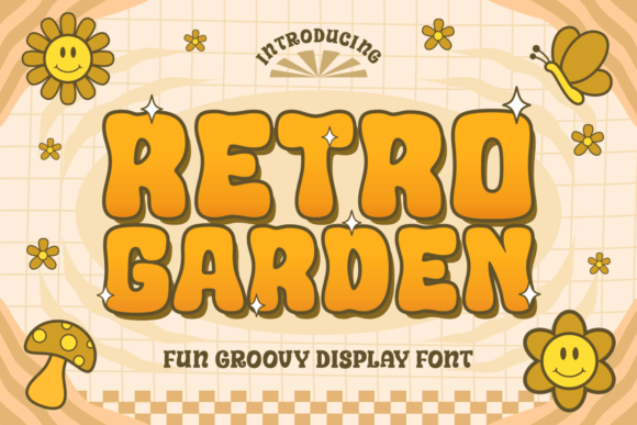 Retro Garden Font for Eye-Catching Campaigns