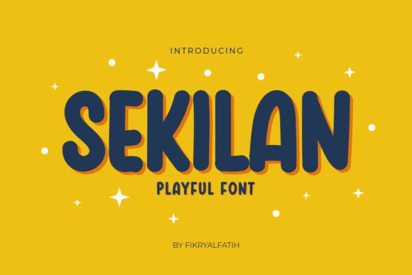 Sekilan: A Handwritten Font for Digital Design