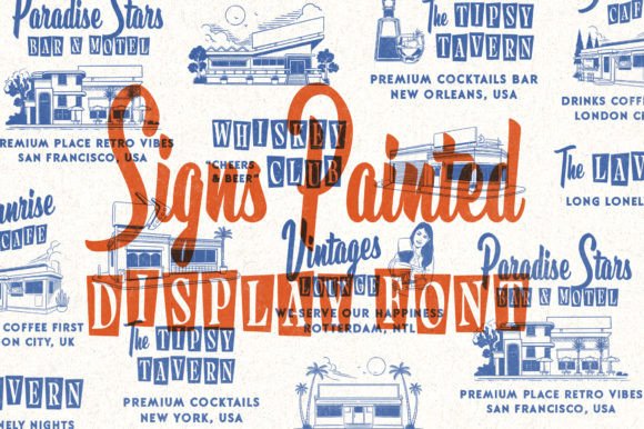 Signs Painted: A Font for Timeless Editorial Design