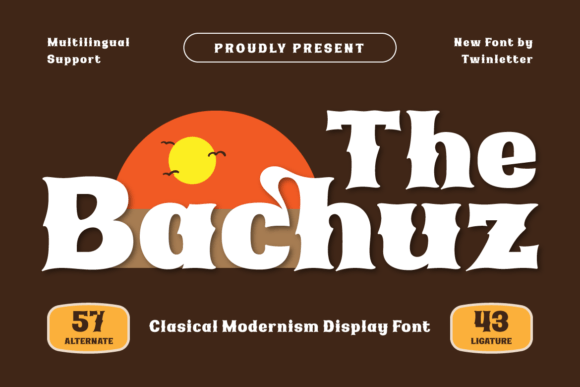 The Bachuz: A Timeless Serif Font for Modern Editorial Design