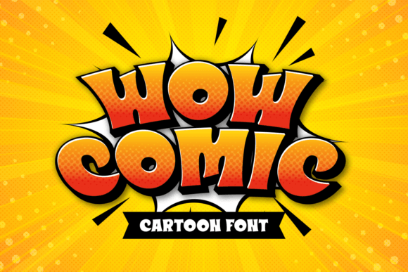 Wow Comic: A Font That Speaks with Playfulness